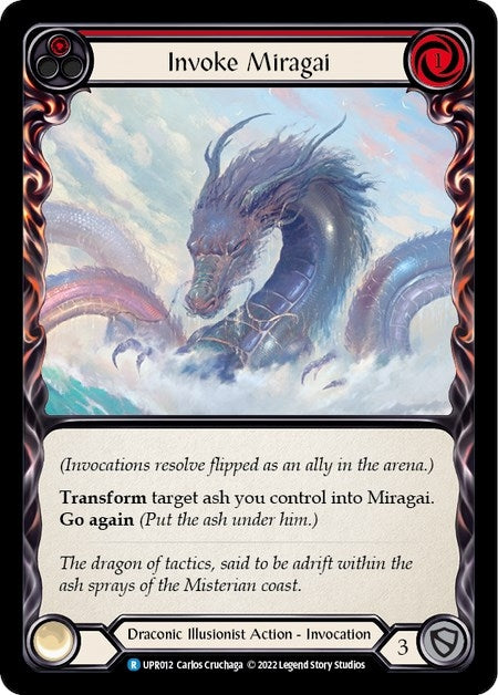 Invoke Miragai // Miragai (12) [UPR] - Flesh and Blood TCG Single