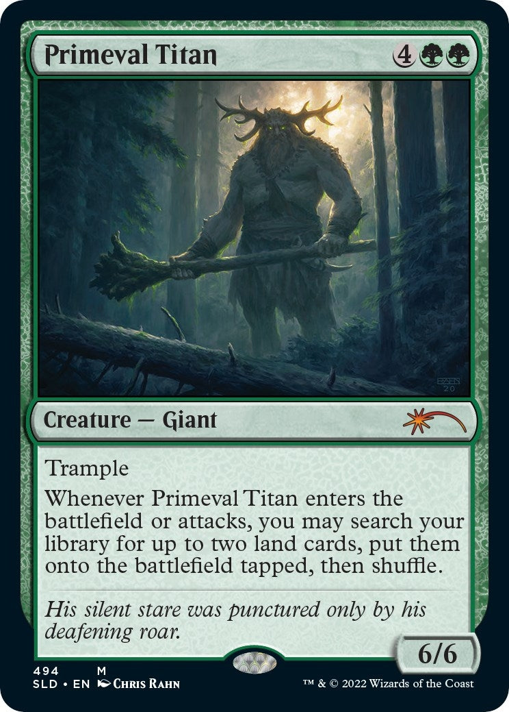 Primeval Titan (494) (494) [SLD] - MTG Single