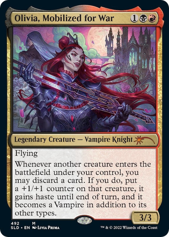 Olivia Mobilized for War (492) [SLD] - MTG Single