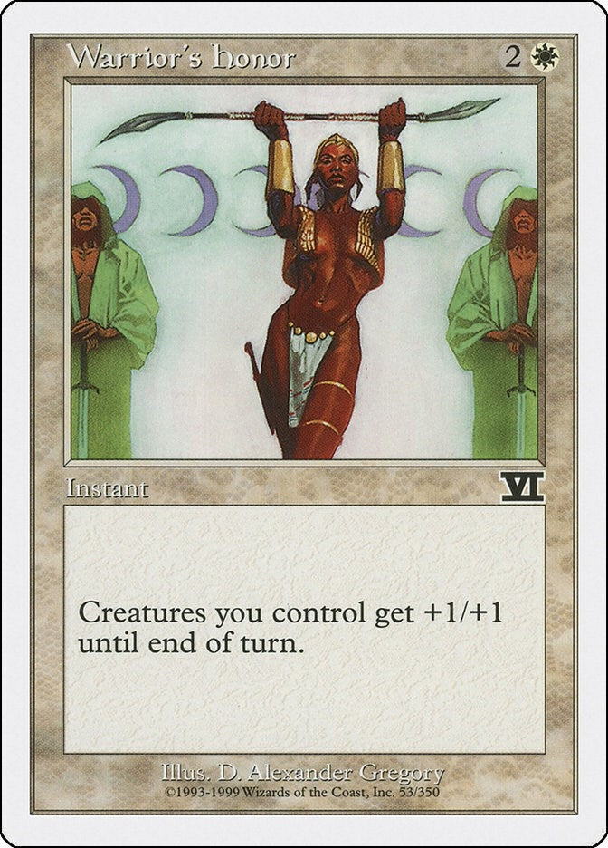 Warrior’s Honor (53) [6ED] - MTG Single
