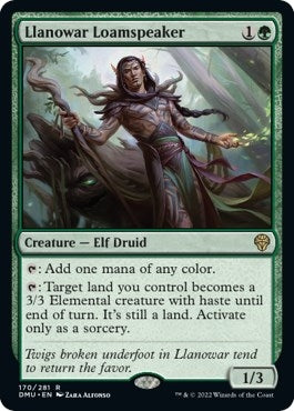 Llanowar Loamspeaker (170) [DMU]