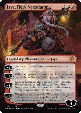 Jaya, Fiery Negotiator (Borderless) (374) [DMU]