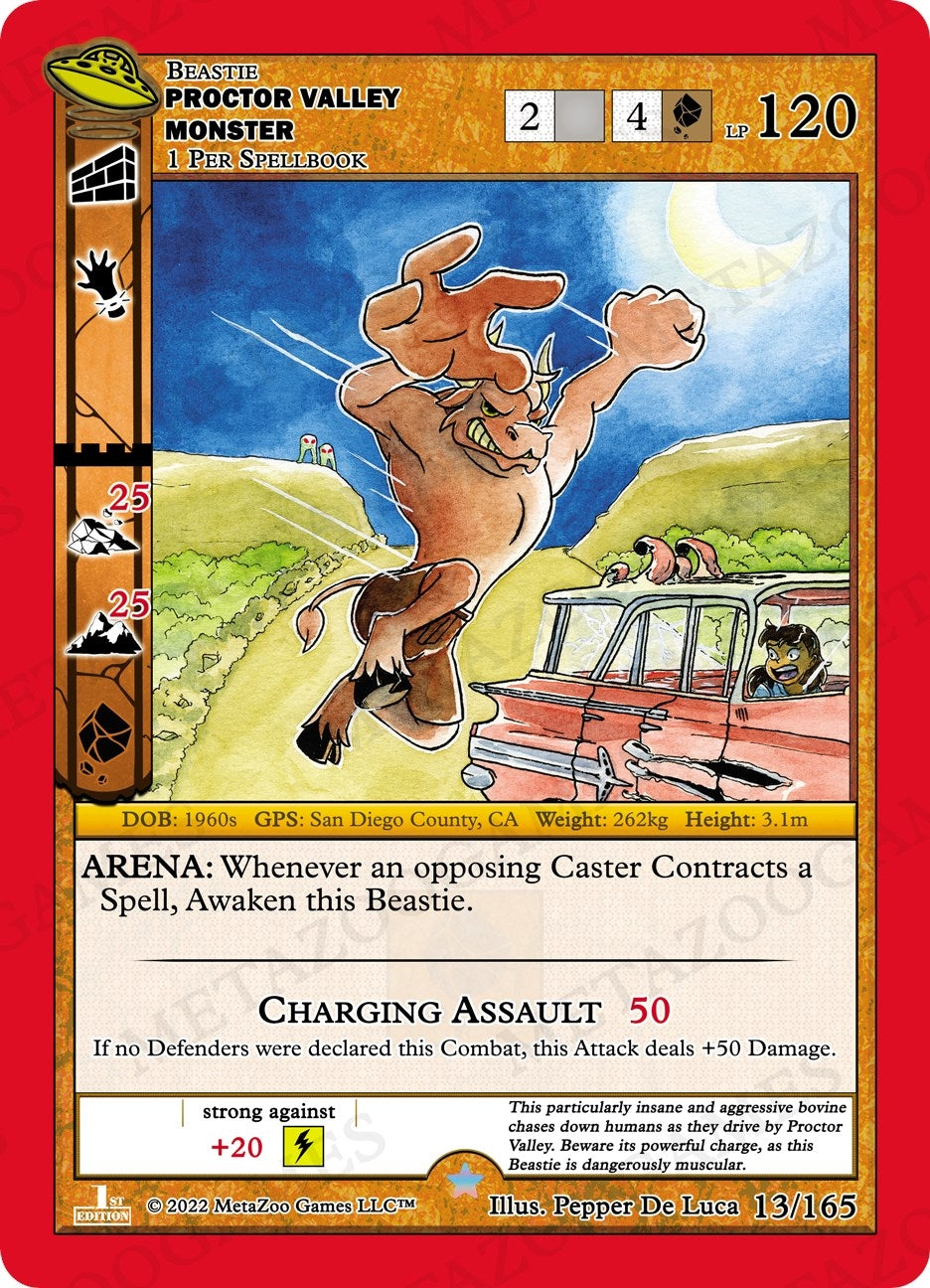 Proctor Valley Monster (13) (UFOFE) - MetaZoo Single