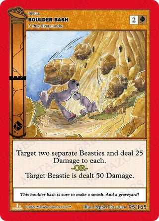 Boulder Bash (95) (UFOFE) - MetaZoo Single