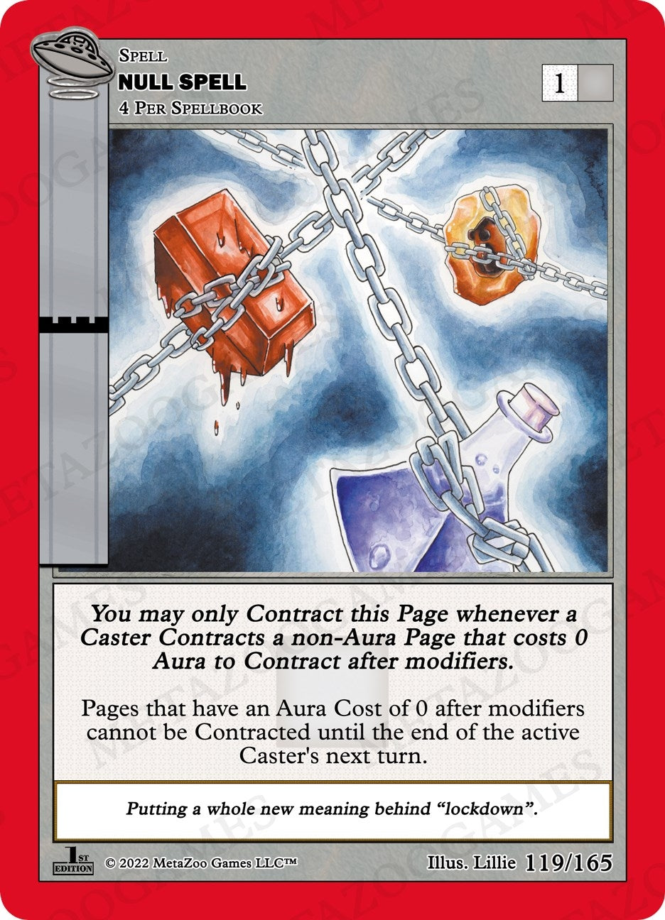 Null Spell (119) (UFOFE) - MetaZoo Single