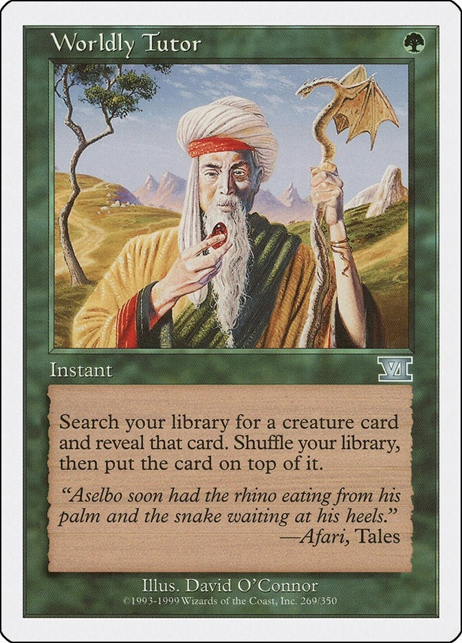 Worldly Tutor (269) [6ED] - MTG Single