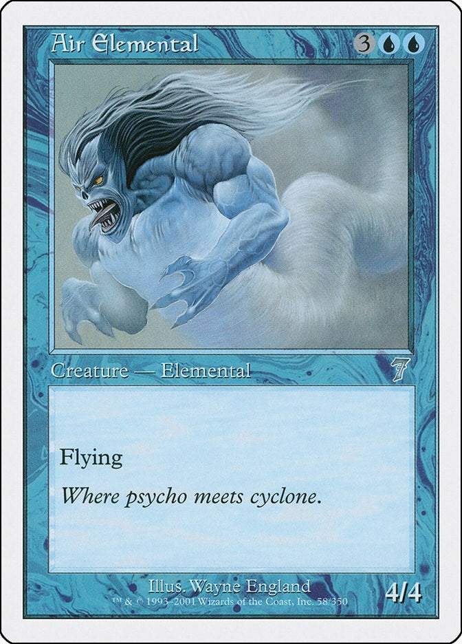 Air Elemental (58) [7ED] - MTG Single