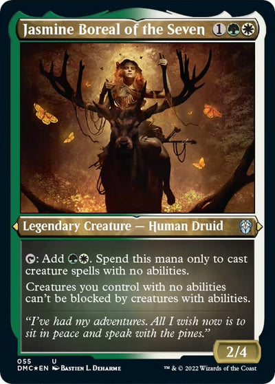 Jasmine Boreal of the Seven (Foil Etched) (55) [DMC]