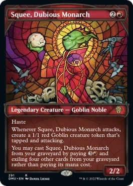 Squee Dubious Monarch (Showcase) (291) [DMU] - MTG Single