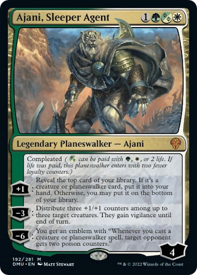 Ajani, Sleeper Agent (192) [DMU]