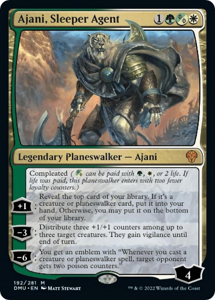 Ajani Sleeper Agent (192) [DMU] - MTG Single