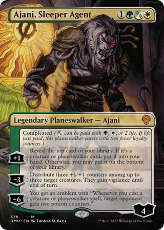Ajani Sleeper Agent (376) (376) [DMU] - MTG Single