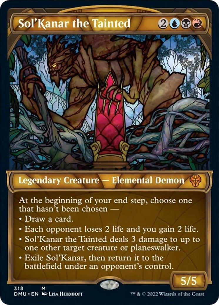 Sol’Kanar the Tainted (Showcase) (318) [DMU] - MTG Single