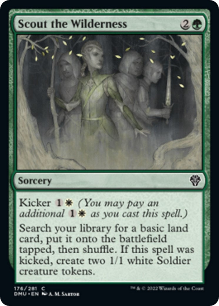 Scout the Wilderness (176) [DMU] - MTG Single