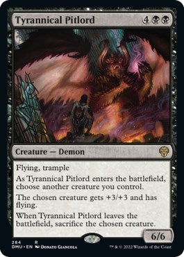Tyrannical Pitlord (284) [DMU] - MTG Single
