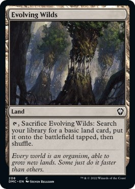 Evolving Wilds (208) [DMC] - MTG Single