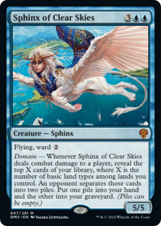 Sphinx of Clear Skies (67) [DMU] - MTG Single