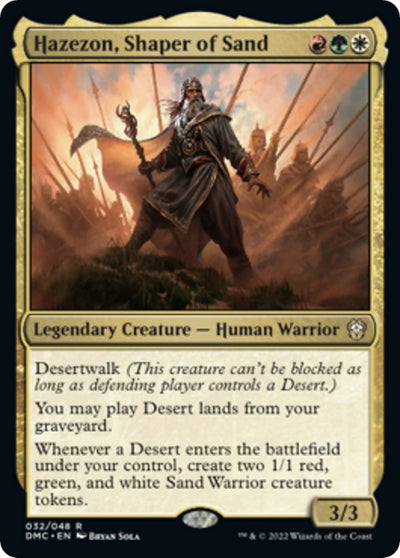 Hazezon, Shaper of Sand (32) [DMC]
