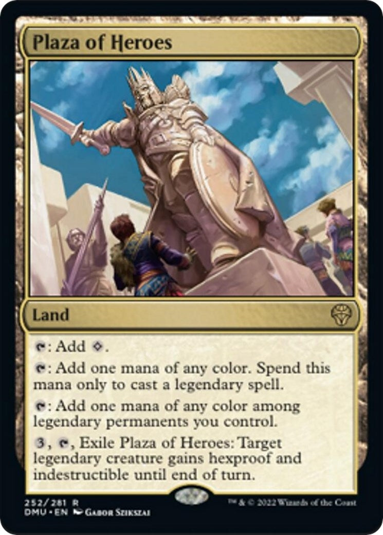 Plaza of Heroes (252) [DMU] - MTG Single