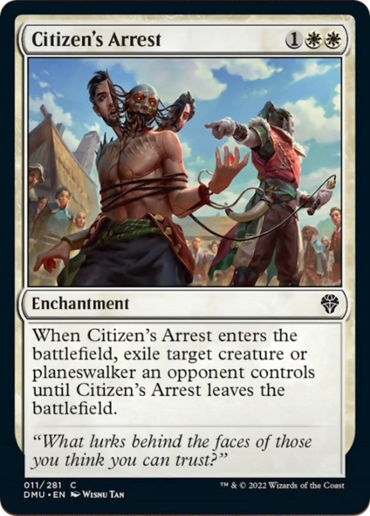 Citizen’s Arrest (11) [DMU] - MTG Single