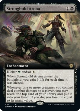 Stronghold Arena (Extended Art) (404) [DMU] - MTG Single