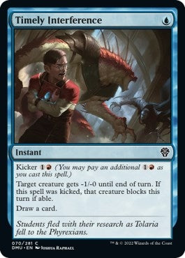 Timely Interference (70) [DMU] - MTG Single