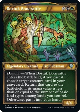 Bortuk Bonerattle (Textured Foil) (337) [DMU]