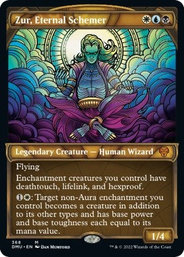 Zur, Eternal Schemer (Textured Foil) (368) [DMU]