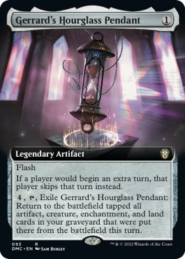 Gerrard's Hourglass Pendant (Extended Art) (93) [DMC]