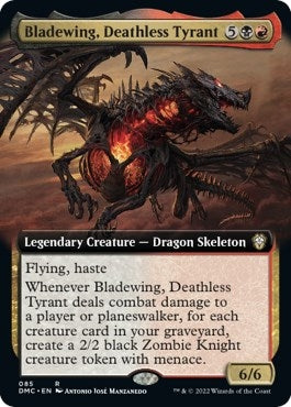 Bladewing, Deathless Tyrant (Extended Art) (85) [DMC]