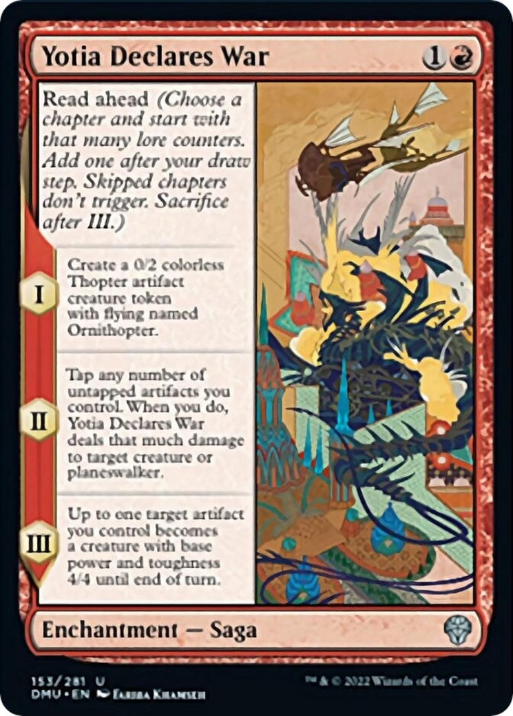 Yotia Declares War (153) [DMU] - MTG Single