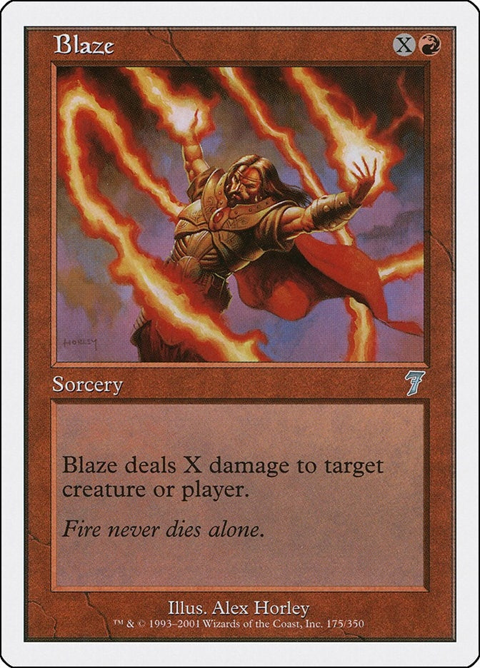 Blaze (175) [7ED] - MTG Single