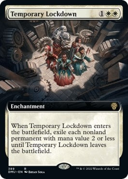 Temporary Lockdown (Extended Art) (389) [DMU] - MTG Single