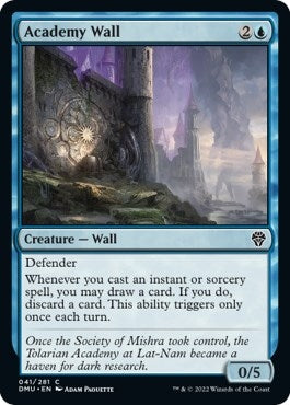Academy Wall (41) [DMU] - MTG Single