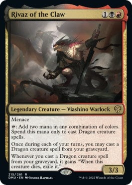 Rivaz of the Claw (215) [DMU] - MTG Single