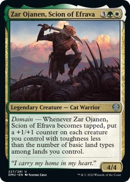 Zar Ojanen, Scion of Efrava (227) [DMU]