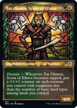 Zar Ojanen, Scion of Efrava (Textured Foil) (367) [DMU]