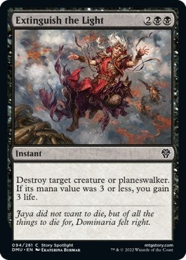 Extinguish the Light (94) [DMU] - MTG Single