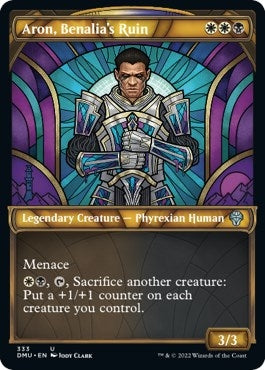 Aron, Benalia's Ruin (Textured Foil) (333) [DMU]