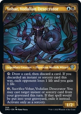 Vohar Vodalian Desecrator (Textured Foil) (366) [DMU] - MTG Single