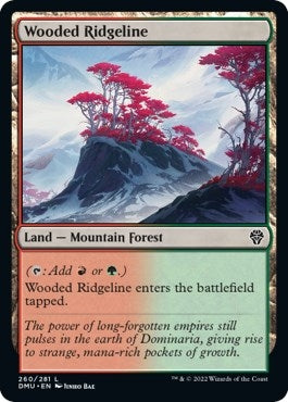 Wooded Ridgeline (260) [DMU] - MTG Single