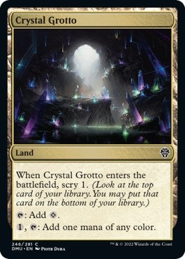 Crystal Grotto (246) [DMU] - MTG Single