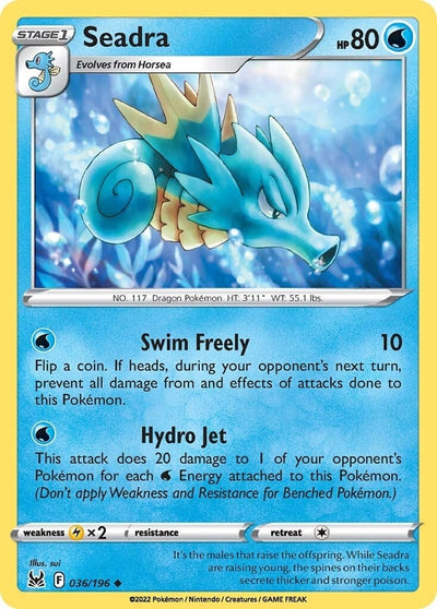 Seadra (036/196) (SWSH11: Lost Origin)