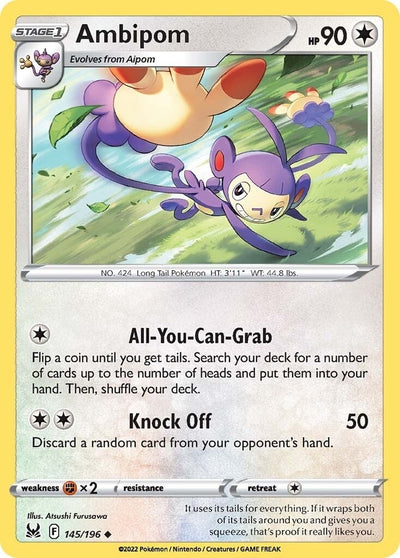 Ambipom (145/196) [SWSH11: Lost Origin]