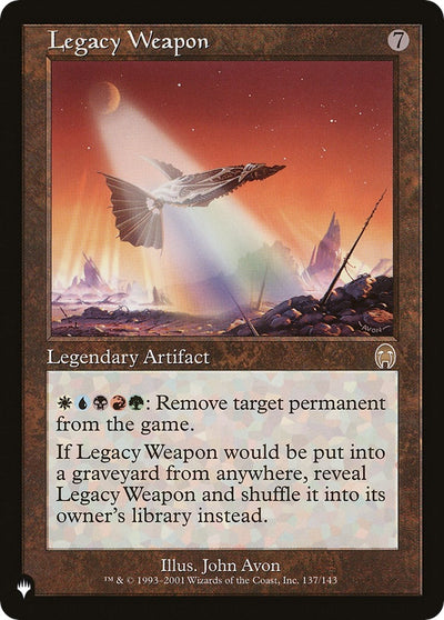 Legacy Weapon (137) [LIST]