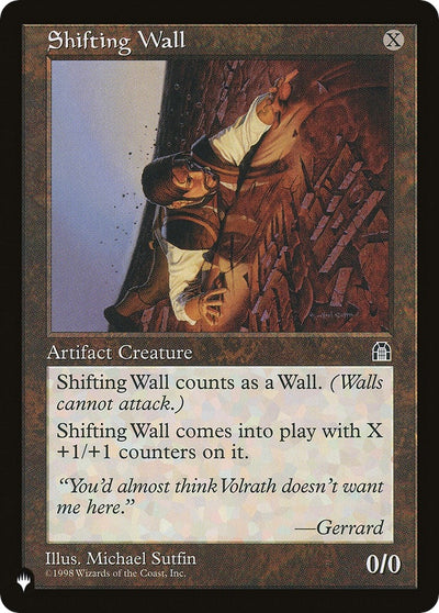 Shifting Wall [LIST]