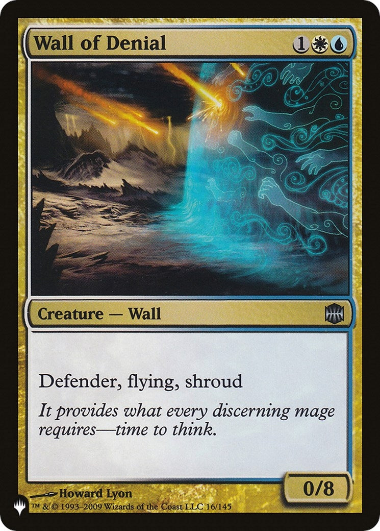 Wall of Denial (16) [LIST] - MTG Single