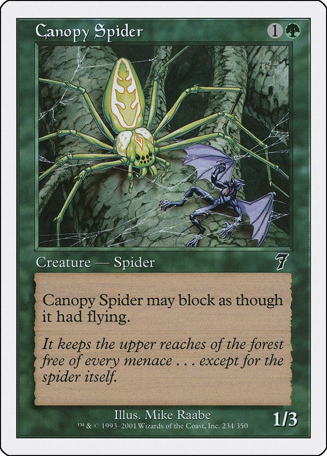 Canopy Spider (234) [7ED] - MTG Single