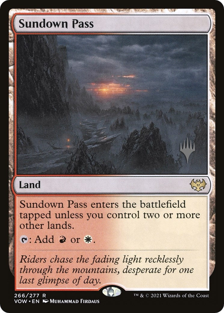 Sundown Pass (266) [PPDMU] - MTG Single