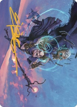 Zur Eternal Schemer Art Card (56/81) (Gold-Stamped Signature) (56) [ASDMU] - MTG Single